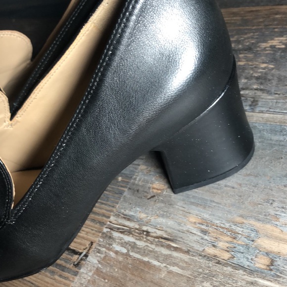 BNIB naturalizer black heeled loafers - Picture 4 of 9